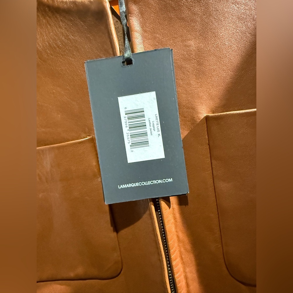 NWT Lamarque Linette Leather Jacket - Picture 5 of 5